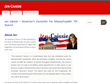 Tablet Screenshot of jencaissie.com